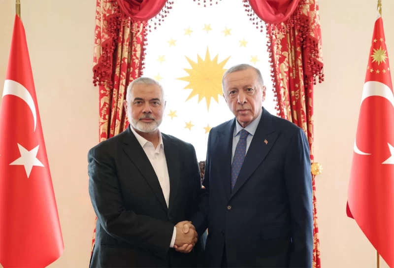 Συνάντηση Ερντογάν με επικεφαλής Χαμάς,