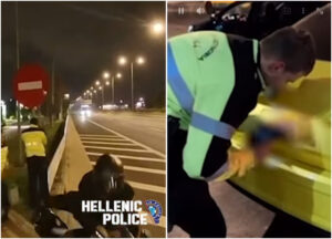 Η Τροχαία «τσάκωσε» μεθυσμένο οδηγό να τρέχει με 230 χλμ. στην Αθηνών-Λαμίας